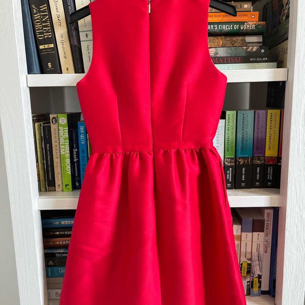 Kate Spade Pink Tie Front Backless Mini Dress - Picture 6 of 7